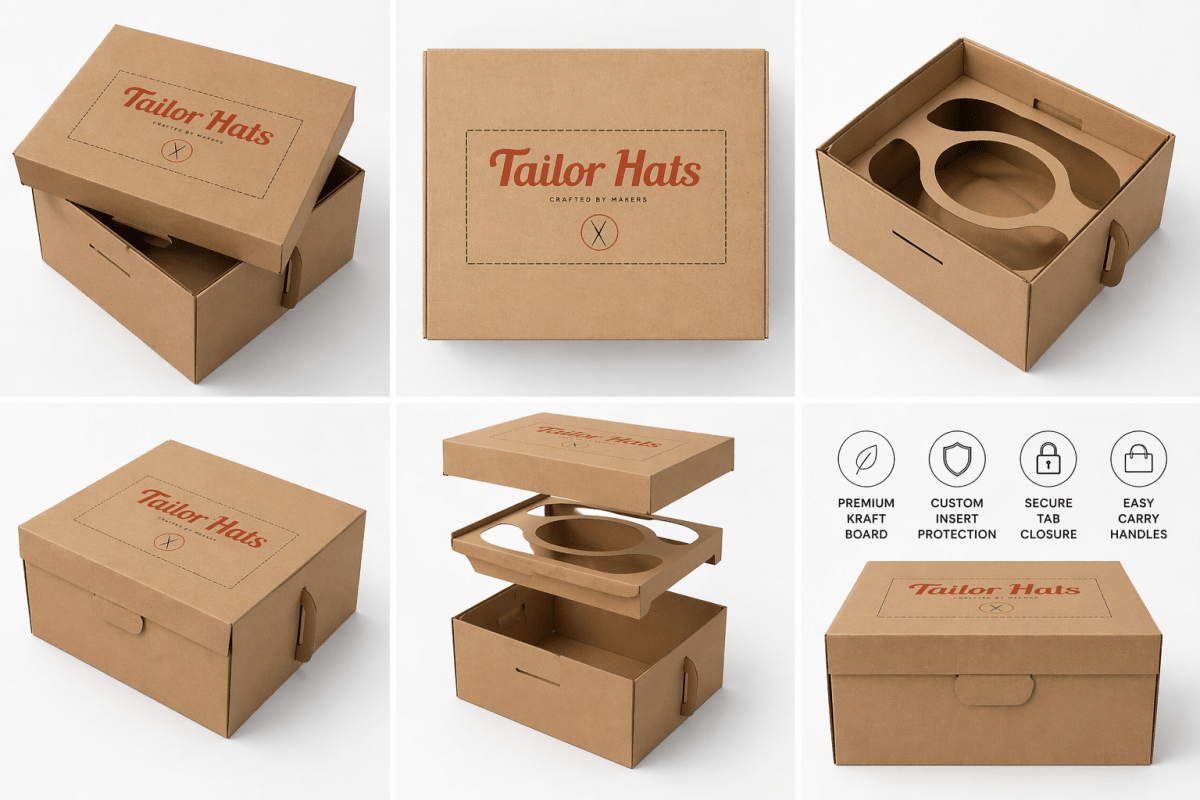 Hat Shipping Boxes - Tailor Hats