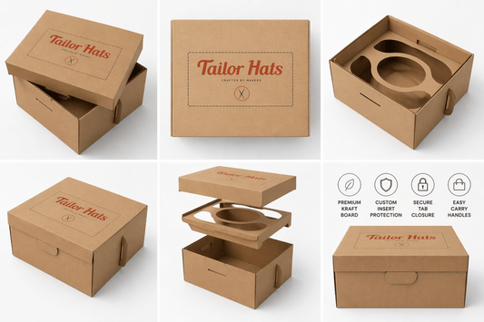 Hat Shipping Boxes - Tailor Hats